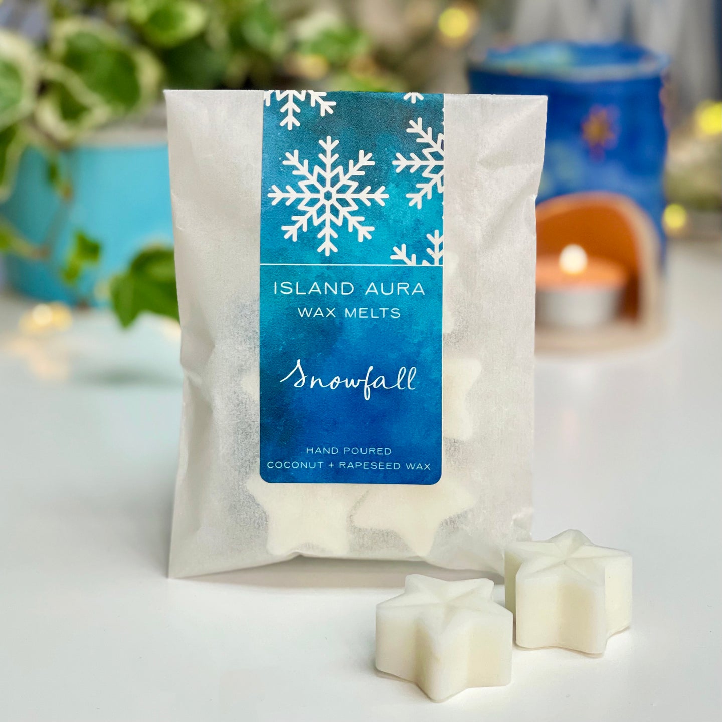 Snowfall wax melts